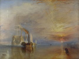 "Последний рейс корабля «Отважный»". Уильям Тернер, 1839.