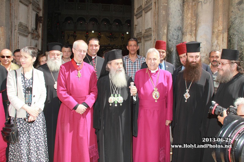 Иерусалимский Патриарх Феофил принял главу англикан