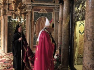 Экуменическое моление перед "гробом св. Петра"