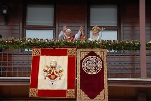 Бенедикт XVI на Божественной Литургии в православном храме св. Георгия. 30 ноября 2006 г.