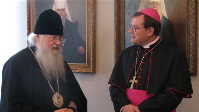 Архиеп. Евлогий Владимирский встретился с главой католической епархии