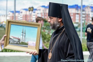 Епископ Николай на "великом и  священном" Ураза-байраме