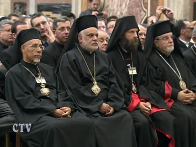 Папа – участникам симпозиума, посвященного униатскому каноническому праву