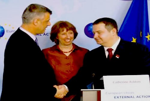 Хашим Тачи и сербский премьер-министр