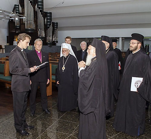 Патриарха принял глава эстонских лютеран