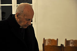 Кардинал Эчегарай в Русской семинарии во Франции