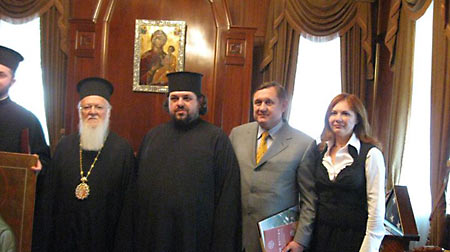 Патриарх Варфоломей благословил икону униатского братства