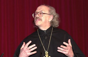 О. Федоров, Владимир Филиппович выступает на заседании ЦК ВСЦ в Потсдаме. 2001 гг.