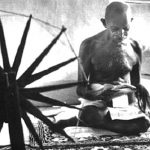 Мохандас Ганди, идеолог ненасилия.