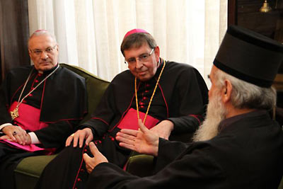 Патриарх Сербский Ириней встретился в Куртом Кохом