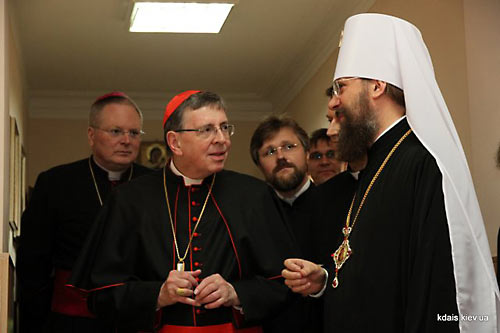 Встреча кардинала с ректором КДАиС