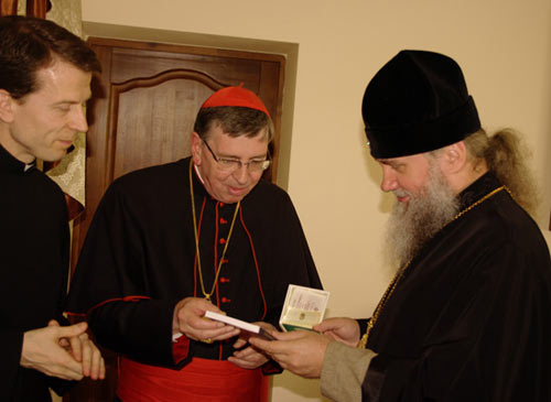 Кардинал встретился с архиеп. Феодором Мукачевским