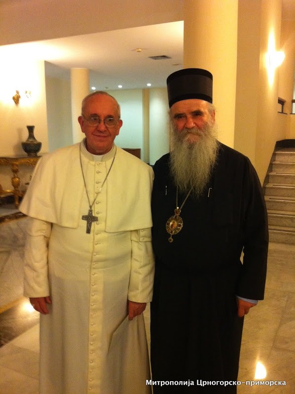 Православные гости на интронизации папы