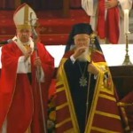Патриарх Варфоломей на папской мессе