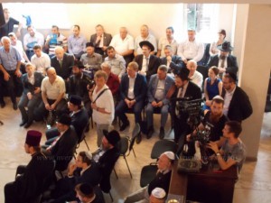 Православные гости на открытии синагоги