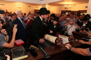 Православные гости на открытии синагоги