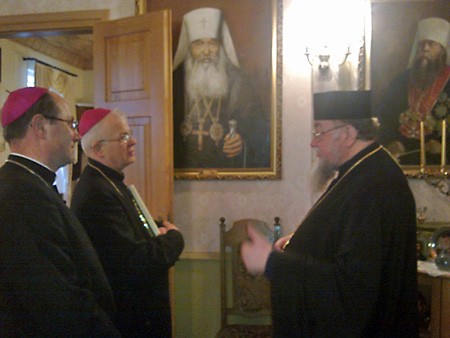 Католический визит к православному митрополиту