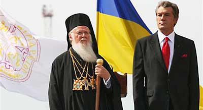 Патриарх Варфоломей молится об украинской автокефалии