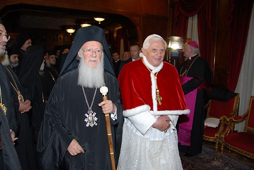 Визит Бенедикта XVI в Константинопольскую Патриархию. 29 ноября 2006 г.