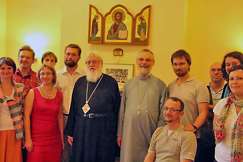 Митр. Каллистос (Уар) с православными сектантами